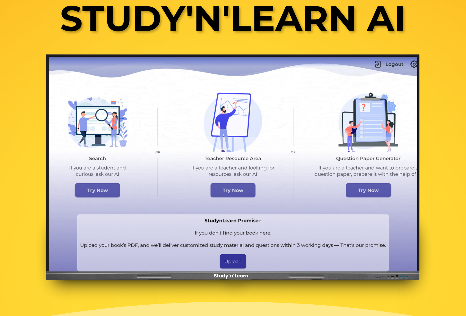 Study'n'Learn AI Board visual from Study'n'Learn company profile